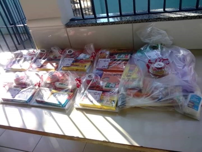 foto do segunda entrega do kit