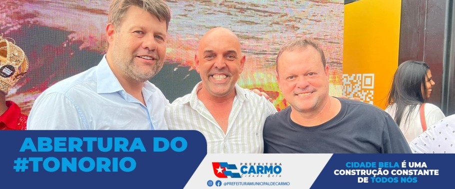 Abertura do #TonoRio