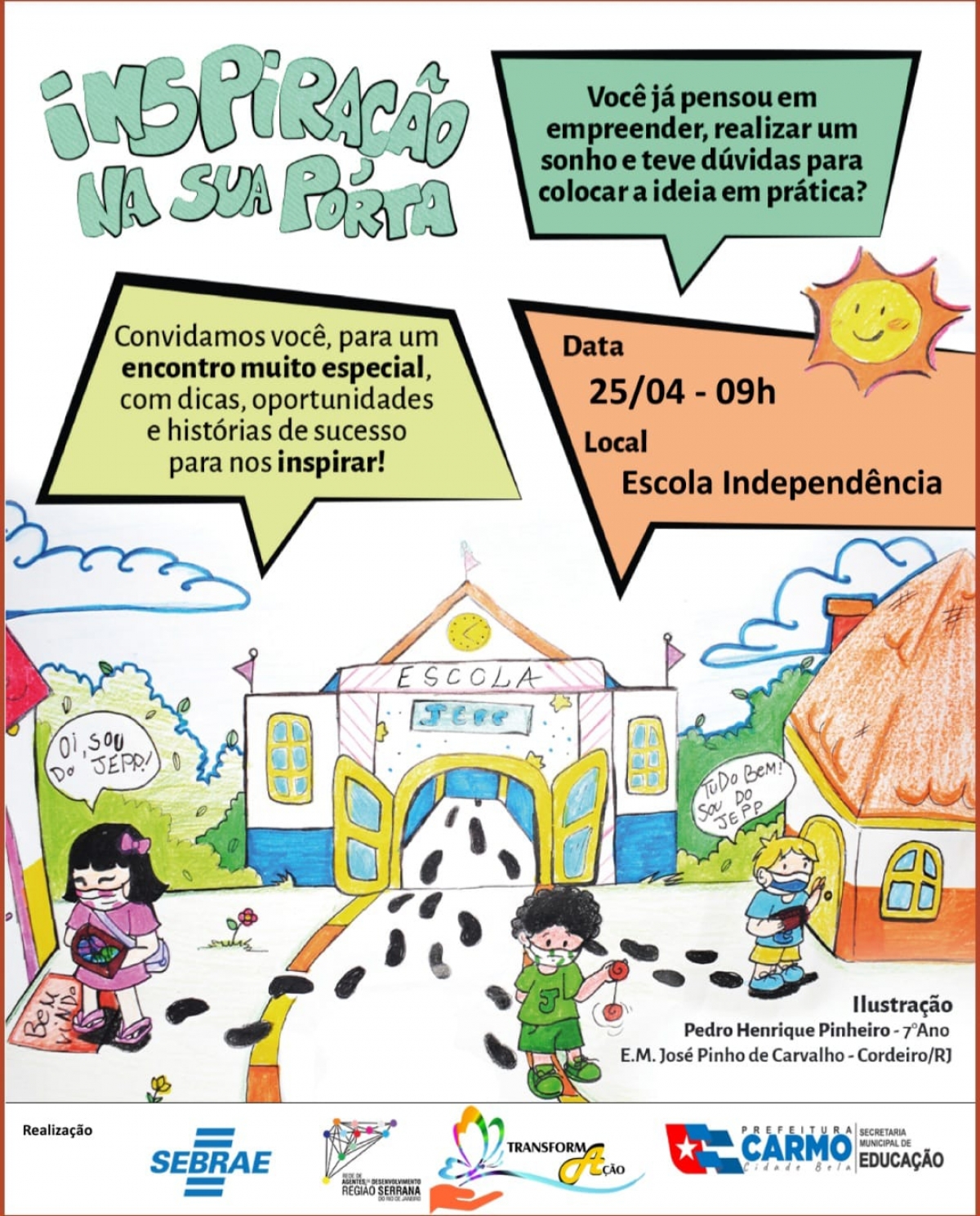 INSPIRAÇÃO NA SUA PORTA
