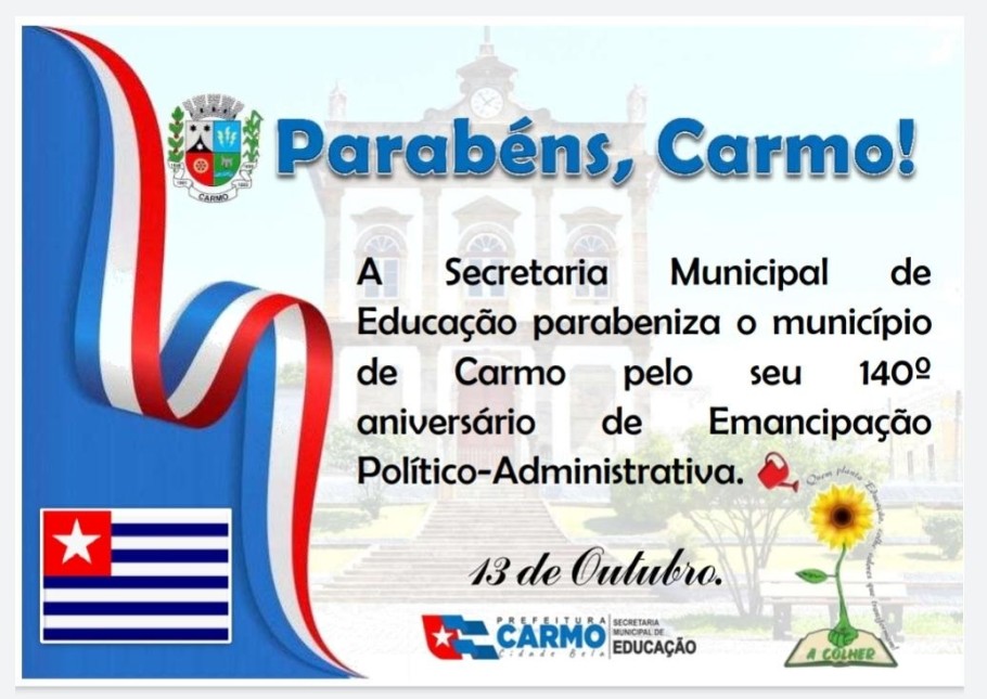 Anivers&aacute;rio da cidade