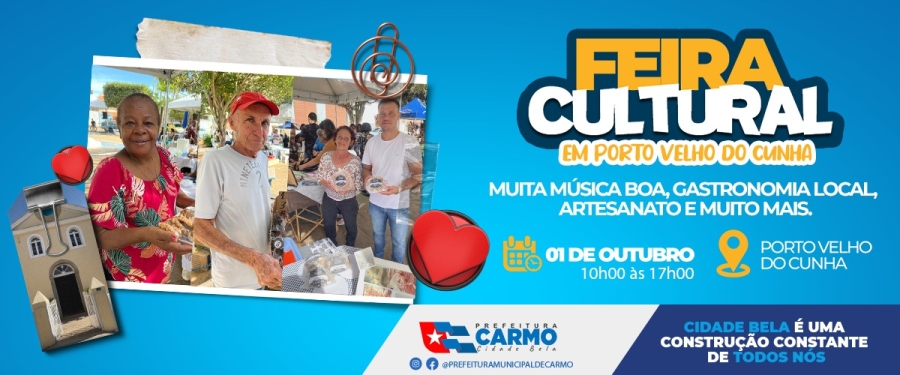 Feira Cultural em Córrego do Prata