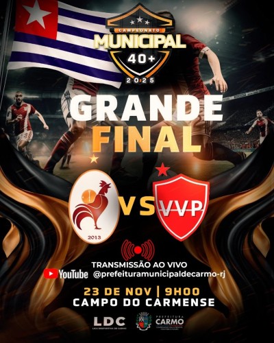 Futebol no domingo é bom, uma grande final é melhor ainda! Neste domingo acontece a grande decisão d