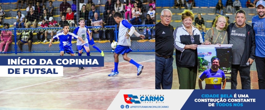 Início da Copinha de Futsal