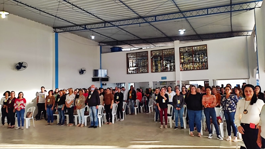 Conselho Municipal de Educa&ccedil;&atilde;o, a Audi&ecirc;ncia P&uacute;blica para revis&atilde;o da Lei de Gest&atilde;o Democr&aacute;tica na Rede Municipal de Ensino de Carmo