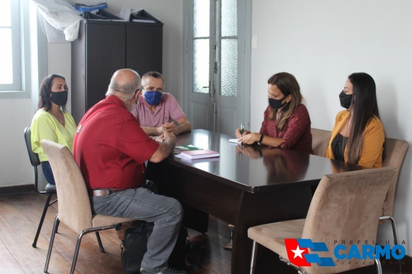 O Prefeito Sérgio Soares se reuniu com a equipe da Unifeso nessa manhã