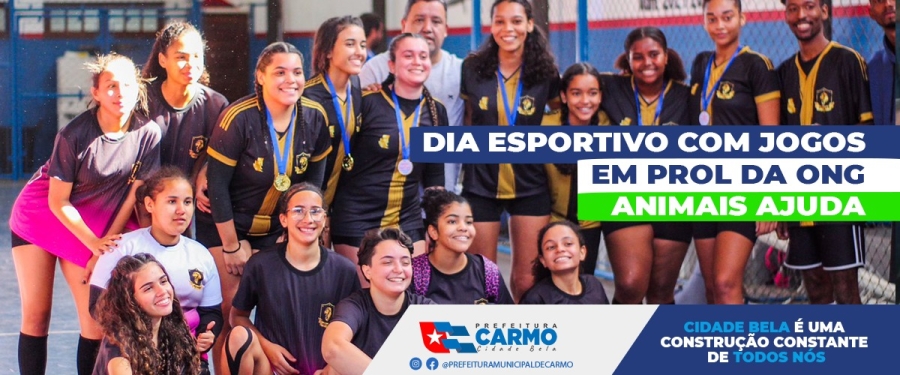 Dia Esportivo com Jogos em Prol da ONG Animais Ajuda