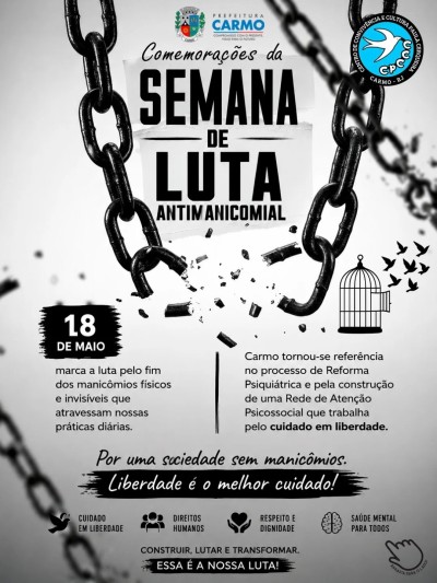 A Prefeitura Municipal de Carmo, por meio da Secretaria Municipal de Sa&uacute;de, da Secretaria Municipal 