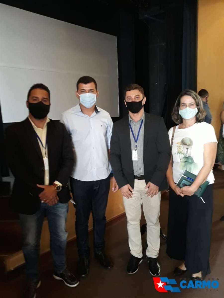 VICE PREFEITO DE CARMO SAMUEL DO ROMAO PARTICIPA DE REUNIÃO DO SEAS E ICMS ECOLÓGICO