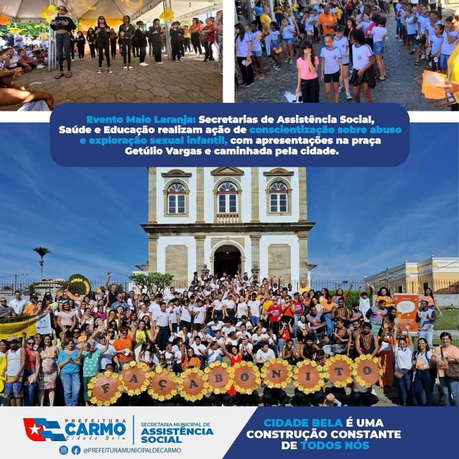 Evento Maio Laranja