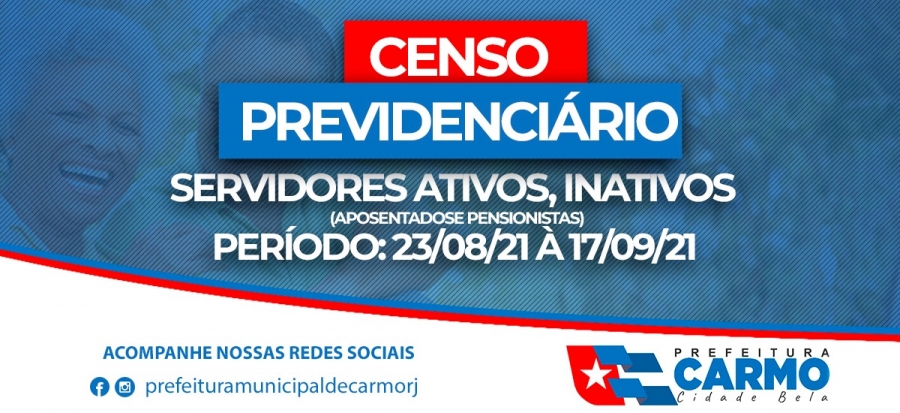 Prefeitura Municipal de Carmo-RJ Informa