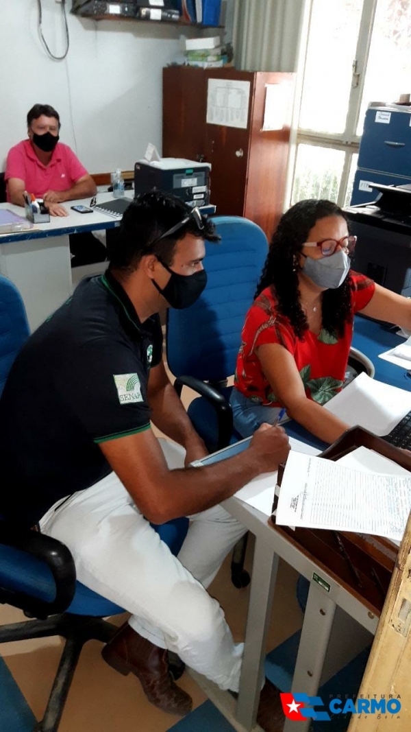 Secretaria de agricultura realiza treinamento no NDA em Cordeiro