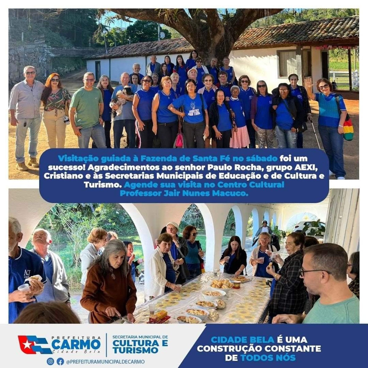 Visitação à Fazenda de Santa Fé