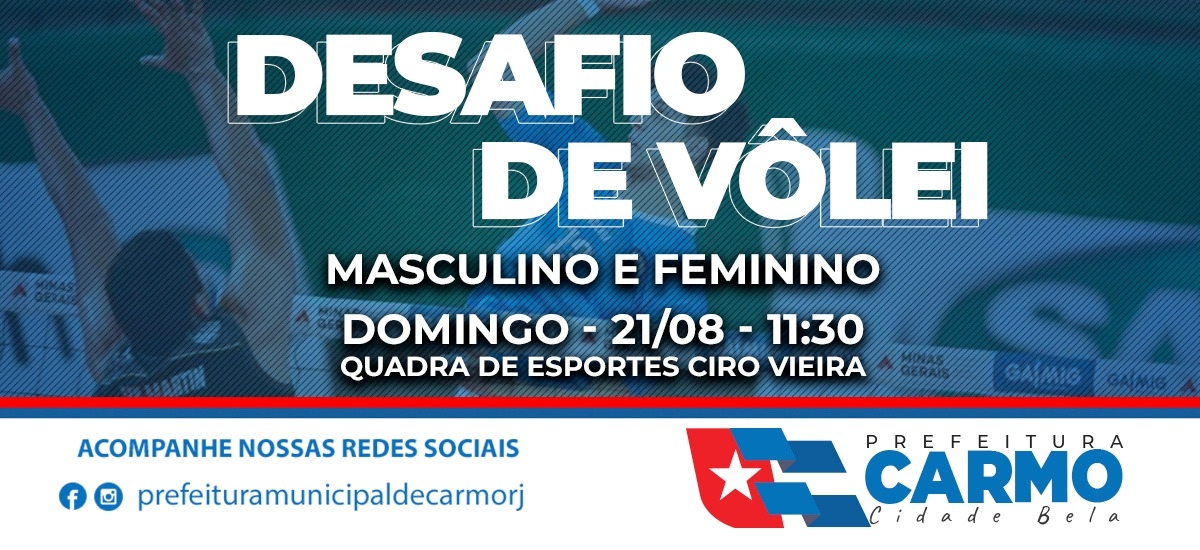 Desafio de Vôlei.