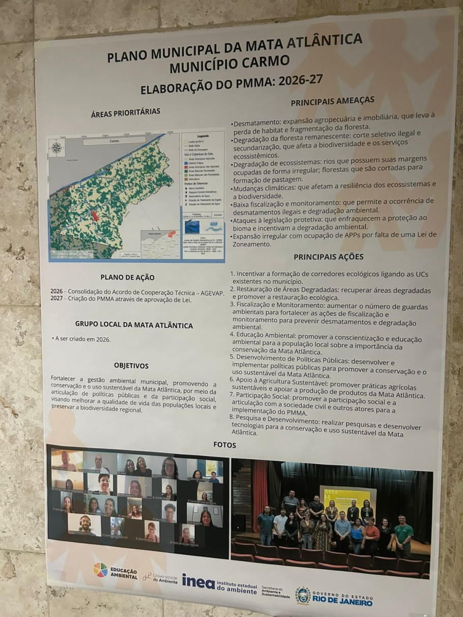 Equipe de Educa&ccedil;&atilde;o Ambiental participa do encerramento do Programa de Mentoria aos Munic&iacute;pios - Ciclo 2025.2