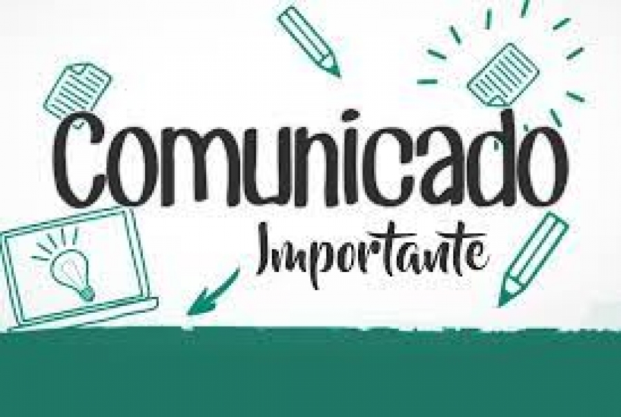 COMUNICADO IMPORTANTE