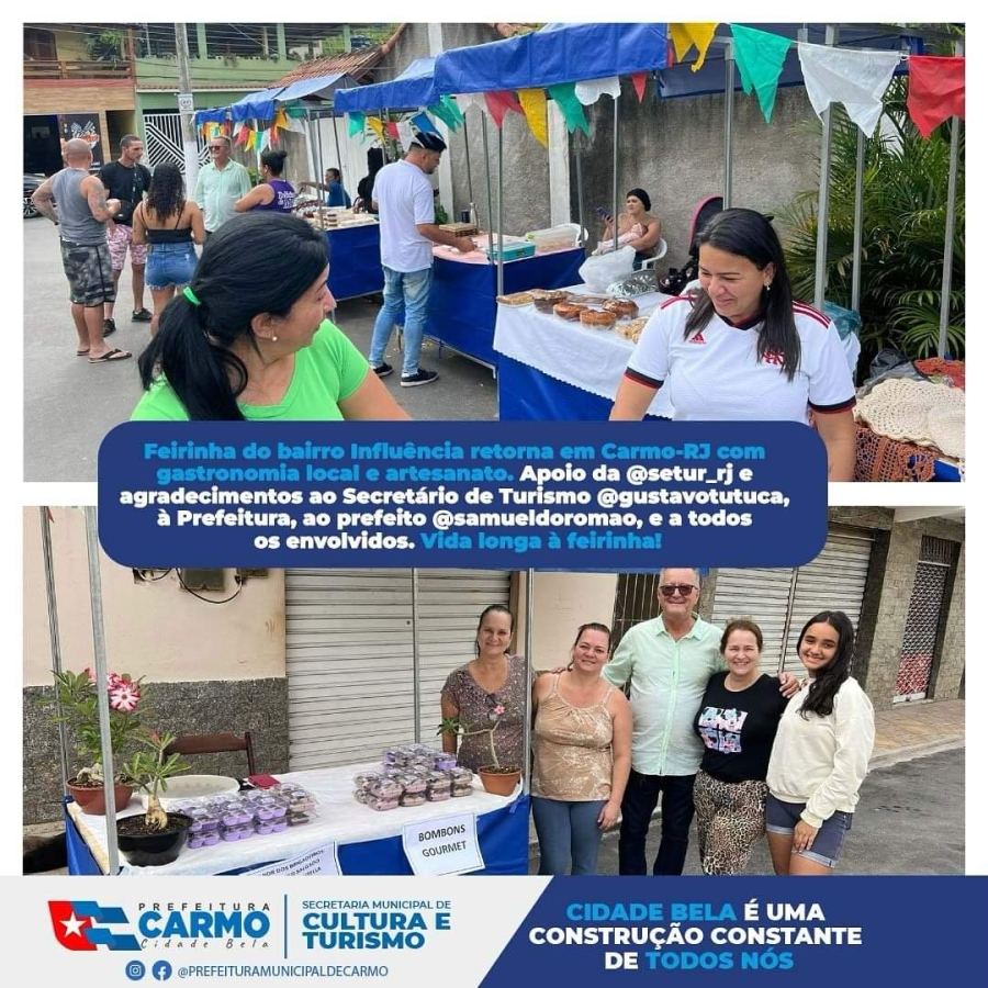 Feirinha do bairro Influ&ecirc;ncia