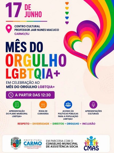 A Prefeitura Municipal de Carmo, por meio da Secretaria Municipal de Assistência Social, junto com o