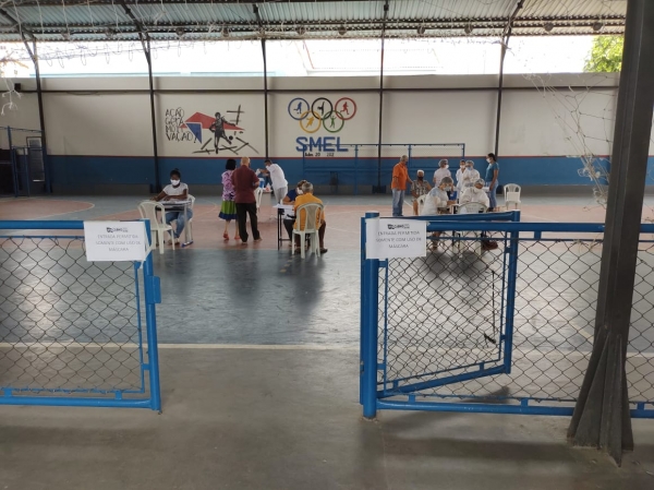 SEMANA DE VACINAÇÃO DOS IDOSOS EM CARMO.