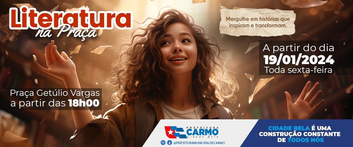 Literatura na praça