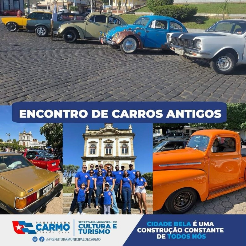 Encontro de carros antigos