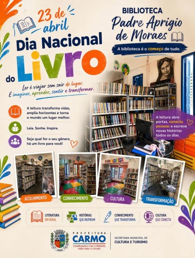 Hoje celebramos o Dia Nacional do Livro, uma data que nos lembra do poder da leitura em transformar 
