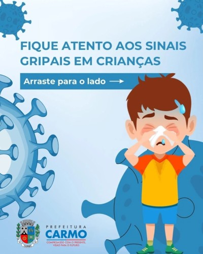 ​A Prefeitura Municipal de Carmo, por meio da Secretaria Municipal de Sa&uacute;de e da Secretaria Municipa