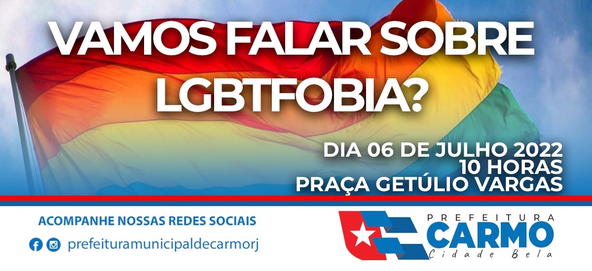 Vamos Falar sobre LGBTFOBIA.