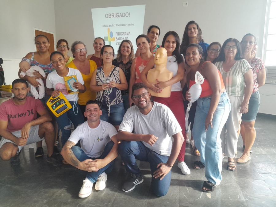 CAPACITAÇÃO EM PRIMEIROS SOCORROS AOS SERVIDORES MUNICIPAIS