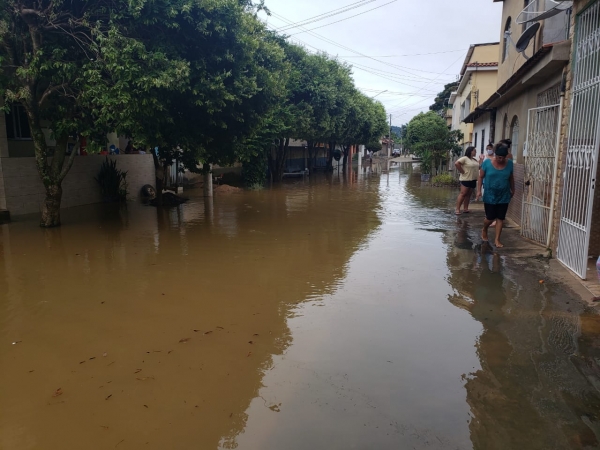 Distrito de Porto Velho é alagado