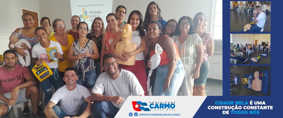 Capacitação em Primeiros Socorros para Servidores Municipais.